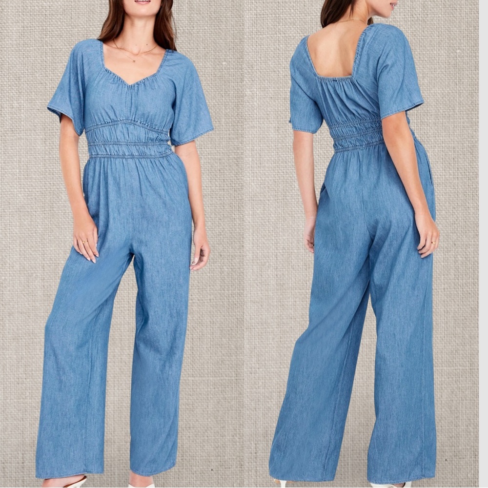 Blue Women's Jumpsuit